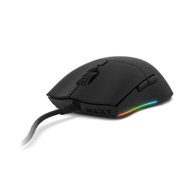 image of NZXT Lift (MS-1WRAX-BM-Black) Lightweight Ambidextrous Wired Gaming Mouse -  Black with Spec and Price in BDT