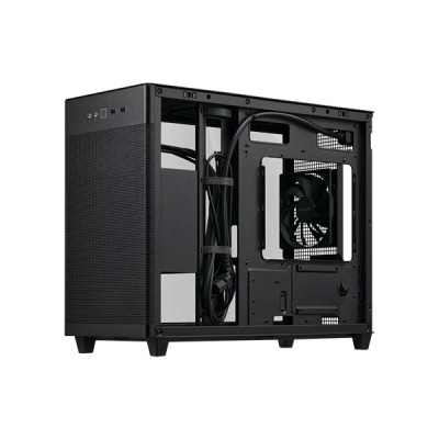 image of ASUS Prime (AP201) Tempered Glass MicroATX Case - Black with Spec and Price in BDT