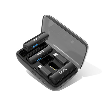 image of Boya BOYALINK All-in-one Compact Wireless Microphone System with Spec and Price in BDT