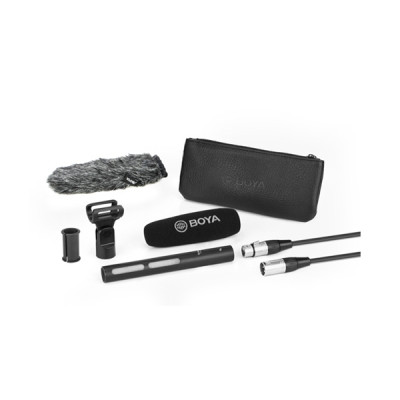 image of Boya BY-BM6040 Cardioid Shotgun Microphone with Spec and Price in BDT