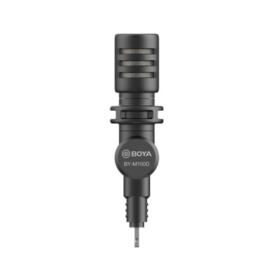 image of Boya BY-M100D Mininature Condenser Microphone with Spec and Price in BDT