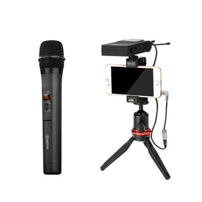 image of Boya BY-WM8 Pro-K3 UHF Dual-Channel Wireless Microphone System with Spec and Price in BDT