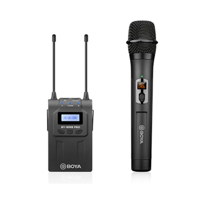 image of Boya BY-WM8 Pro-K3 UHF Dual-Channel Wireless Microphone System with Spec and Price in BDT