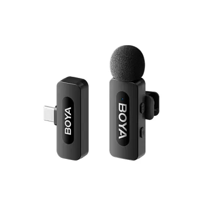 image of Boya BY-V10 2.0 Ultracompact 2.4GHz Wireless Microphone System for Type-C Device with Spec and Price in BDT