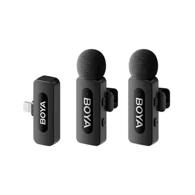 image of Boya BY-V2 V2.0 Ultracompact 2.4GHz Wireless Microphone System for IOS Device with Spec and Price in BDT