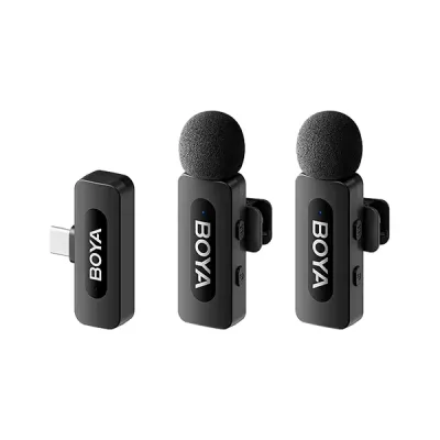 image of Boya BY-V20 2.0 Ultracompact 2.4GHz Wireless Microphone System for Type-C Device with Spec and Price in BDT