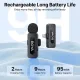 Boya BY-V1 V2.0 Ultracompact 2.4GHz Wireless Microphone System for IOS Device