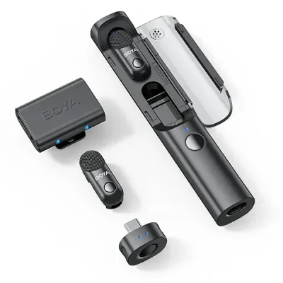 image of Boya Magic-03 AI-Powered Transformable Wireless Microphone with Spec and Price in BDT