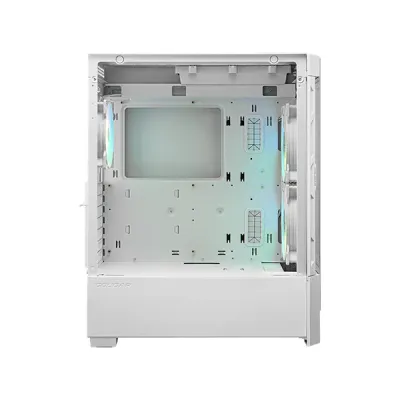 image of Cougar AIRFACE RGB Mid Tower Gaming Casing - White with Spec and Price in BDT