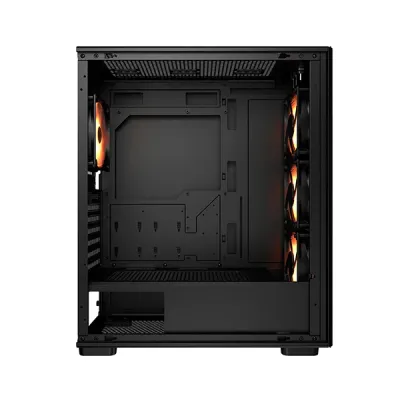 image of Cougar MX220 RGB Mid Tower Gaming Casing - Black with Spec and Price in BDT