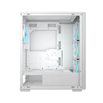 image of Cougar MX220 RGB Mid Tower Gaming Casing - White with Spec and Price in BDT