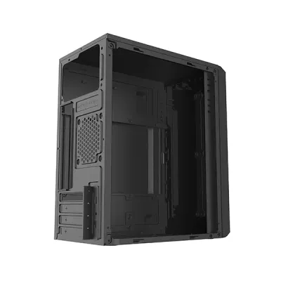 image of Golden Field 1718B Micro-ATX Desktop Casing - Black with Spec and Price in BDT