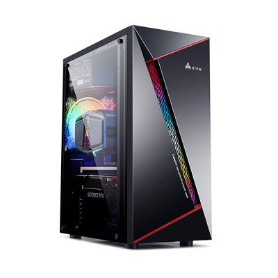 image of Golden Field XH2i ATX Gaming Casing with Spec and Price in BDT