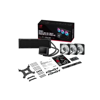 image of ASUS ROG RYUJIN III 360 ARGB Extreme 360mm CPU Liquid Cooler with Spec and Price in BDT