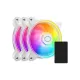 Cooler Master MasterFan MF120 Halo2 3-in-1 120mm Casing Fan - White