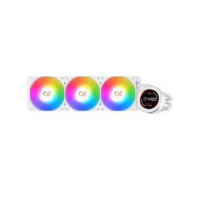 image of Xigmatek FROZR-O II Arctic 360 360mm ARGB CPU Liquid Cooler - White with Spec and Price in BDT