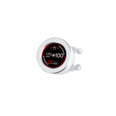 image of Xigmatek FROZR-O II Arctic 360 360mm ARGB CPU Liquid Cooler - White with Spec and Price in BDT