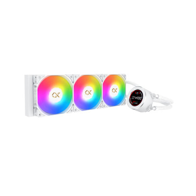 image of Xigmatek FROZR-O II Arctic 360 360mm ARGB CPU Liquid Cooler - White with Spec and Price in BDT
