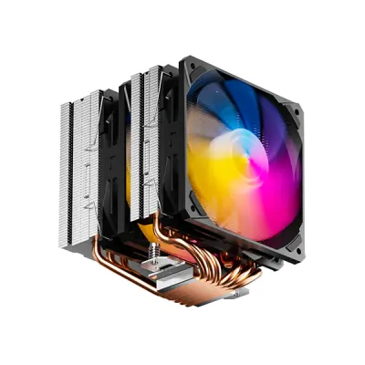 image of upHere D6SEC ARGB CPU Air Cooler - Black with Spec and Price in BDT