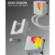 upHere E240TC 240mm AIO Liquid CPU Cooler - White