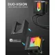 upHere E360KC 360mm AIO Liquid CPU Cooler - Black