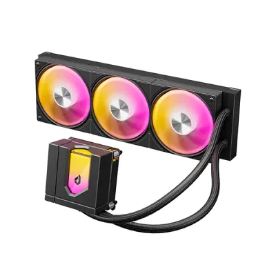 image of upHere E360KC 360mm AIO Liquid CPU Cooler - Black with Spec and Price in BDT