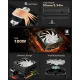 upHere H85KC6 ARGB CPU Air Cooler - Black