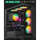 upHere UE2KC6 ARGB CPU Air Cooler - Black