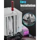 upHere UE2TC6 ARGB CPU Air Cooler - White