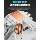 upHere UE2TC6 ARGB CPU Air Cooler - White