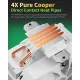 upHere UP1T4 CPU Air Cooler - White