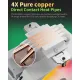 upHere UP1TC4C ARGB CPU Air Cooler - White