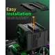 upHere UP2K6 CPU Air Cooler - Black