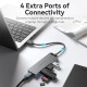 Vention CHLBD 4-Port USB 3.0 Hub with Power Supply