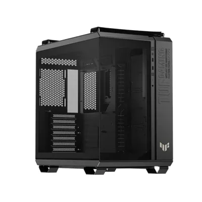 image of ASUS TUF Gaming GT502 Horizon Mid Tower Dual-Chamber Gaming Chasing - Black with Spec and Price in BDT