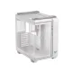 ASUS TUF Gaming GT502 Horizon Mid Tower Dual-Chamber Gaming Chasing - White