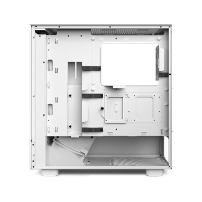 image of NZXT H5 Flow RGB Compact ATX Mid-Tower Casing - White with Spec and Price in BDT