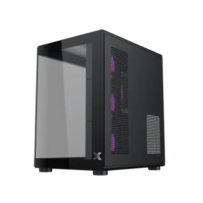image of Xigmatek Aqua Compact Air Mid-Tower Gaming Casing with Spec and Price in BDT
