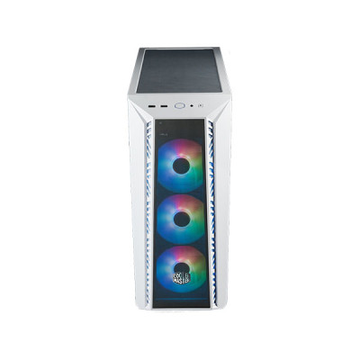 image of Cooler Master Masterbox 520 Mesh Mid Tower ATX Casing-White with Spec and Price in BDT
