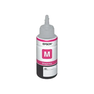 image of Epson 673 Magenta Ink Bottle #C13T673300 with Spec and Price in BDT