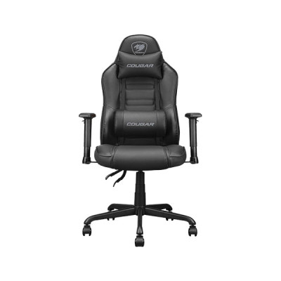 image of Cougar Fusion S Black Gaming Chair with Spec and Price in BDT