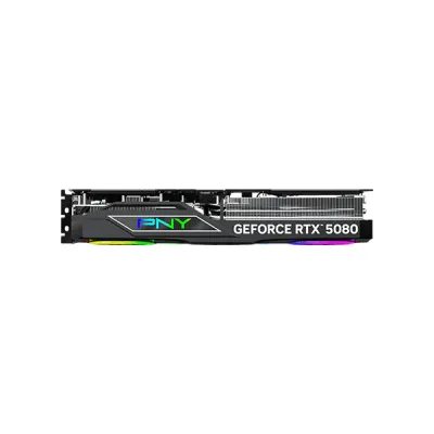 image of PNY GeForce RTX 5080 16GB GDDR7 ARGB EPIC-X RGB Overclocked Triple Fan Graphics Card with Spec and Price in BDT