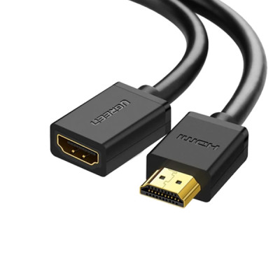 UGREEN HD107 (10142) HDMI Male to Female Cable - 2M image of UGREEN HD107 (10142) HDMI Male to Female Cable - 2M with Spec and Price in BDT