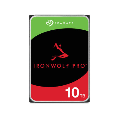 image of Seagate IronWolf Pro 10TB 3.5-inch 7200RPM SATA NAS HDD - ST10000NT001 with Spec and Price in BDT