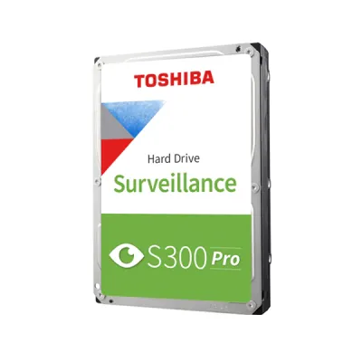 image of TOSHIBA 8TB 7200 RPM S300 Pro Surveillance SATA Hard Disk Drive - HDWTA80UZSVA with Spec and Price in BDT