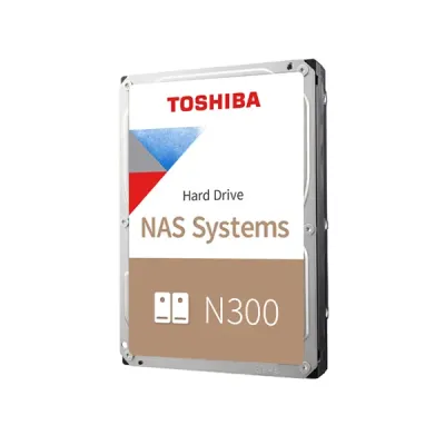 image of TOSHIBA N300 8TB 3.5 Inch 7200RPM SATA NAS Hard Disk Drive - HDWG780AZSTA with Spec and Price in BDT