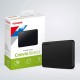 TOSHIBA HDTB520AK3AA 2TB CANVIO BASICS USB 3.2 BLACK EXTERNAL HDD