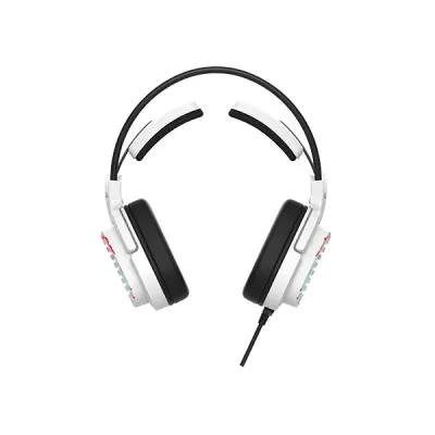 image of A4tech Bloody G565 RGB Backlight USB Gaming Headphone - White with Spec and Price in BDT