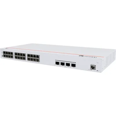 image of Huawei eKit S220-24P4X 24-Port 10/100/1000BASE-T & 4-Port 10GE SFP+ Managed PoE+ Switch with Spec and Price in BDT