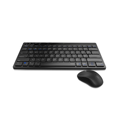 image of Rapoo 8000S Wireless Keyboard Mouse Combo with Spec and Price in BDT